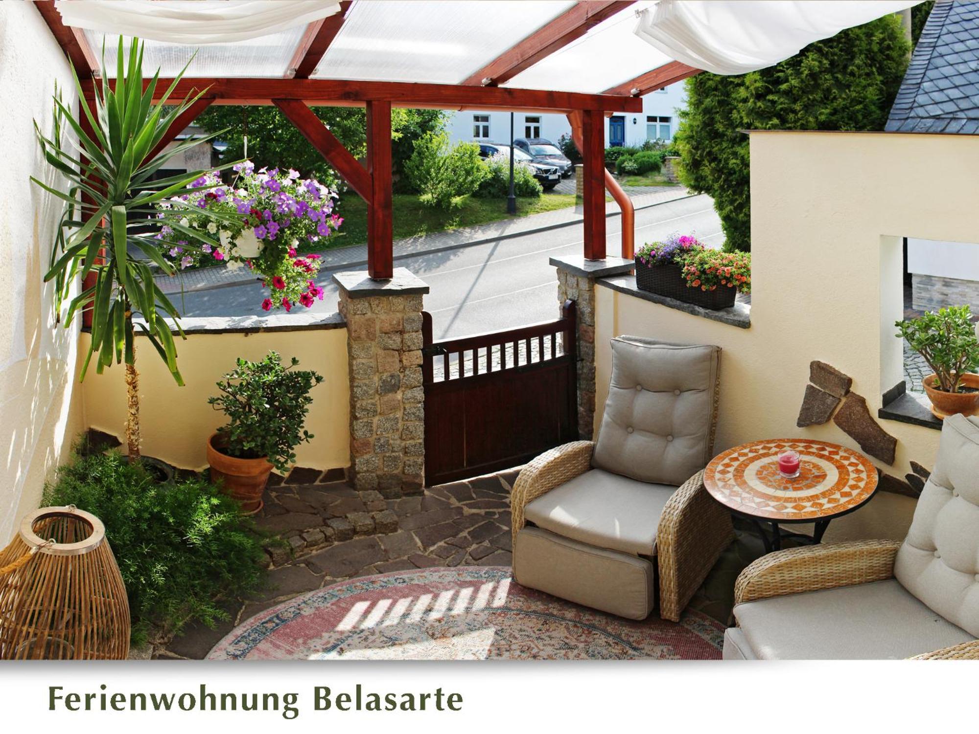 Ferienwohnung Belasarte 바트엘스터 외부 사진