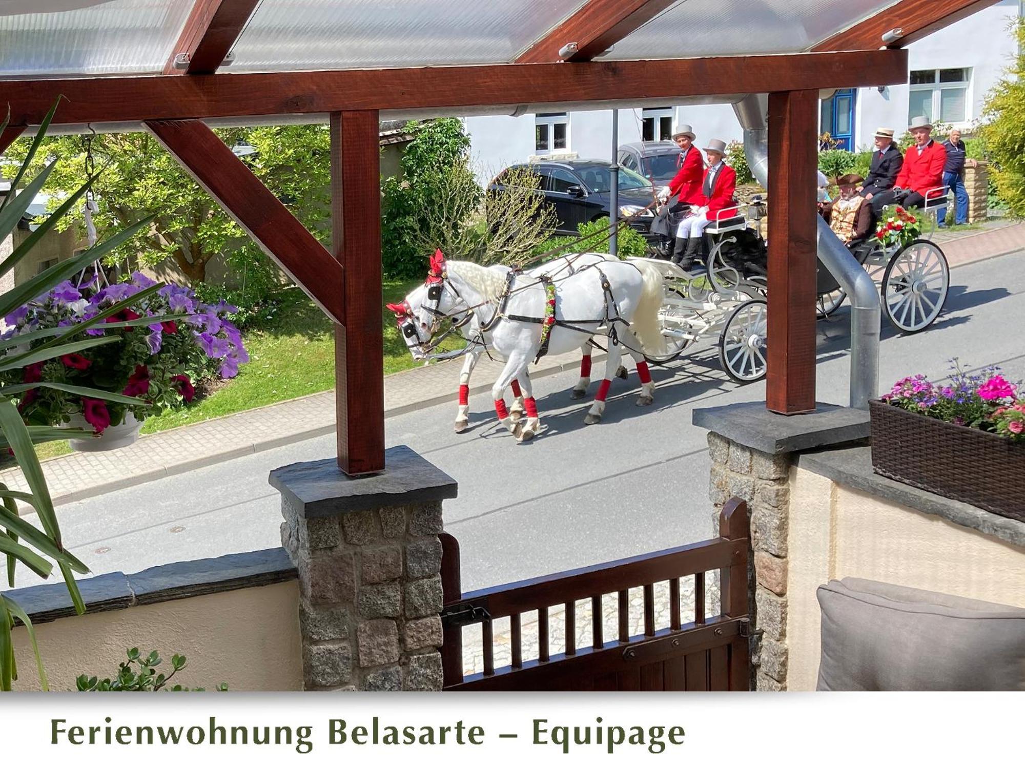 Ferienwohnung Belasarte 바트엘스터 외부 사진